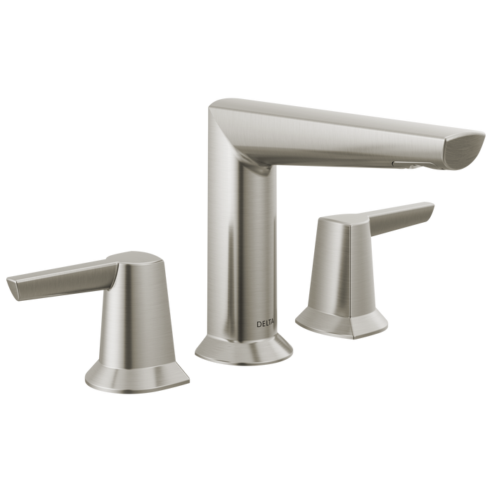 Delta Galeon 3571 Two Handle Widespread Bathroom Faucet, lumicoat stainless