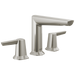Delta Galeon 3571 Two Handle Widespread Bathroom Faucet, lumicoat stainless