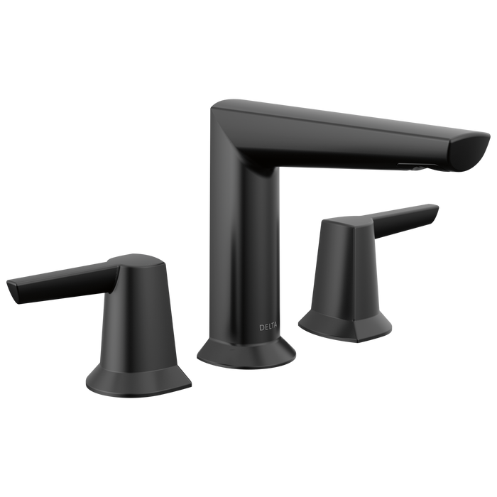 Delta Galeon 3571 Two Handle Widespread Bathroom Faucet, matte black