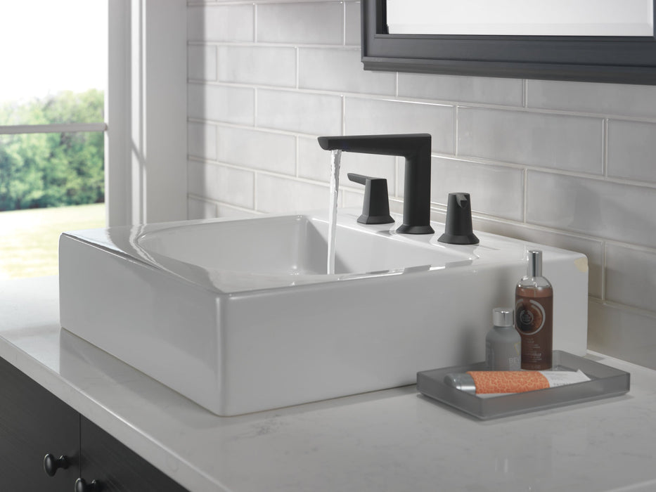 Delta Galeon 3571 Two Handle Widespread Bathroom Faucet, matte black - view 2