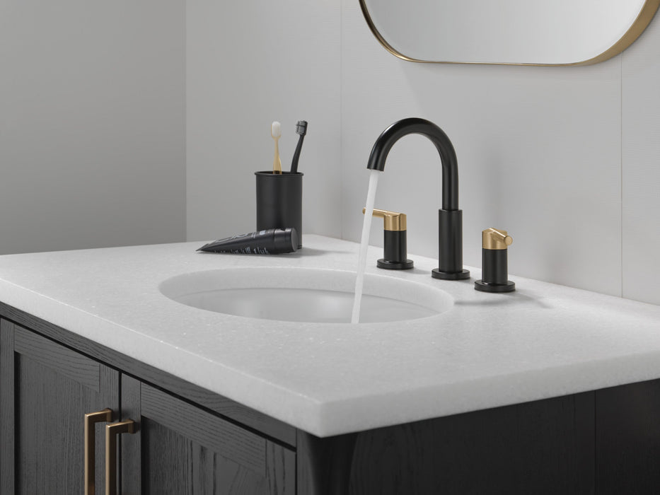 Delta Nicoli 35749LF Two Handle Widespread Bathroom Faucet