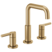 Delta Nicoli 35849LF Two Handle Widespread Bathroom Faucet, champagne bronze