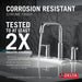 Delta Nicoli 35849LF Two Handle Widespread Bathroom Faucet, chrome - view 5