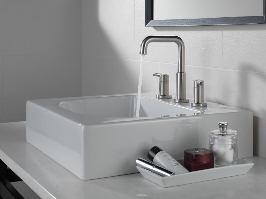 Delta Nicoli 35849LF Two Handle Widespread Bathroom Faucet, stainless - view 2