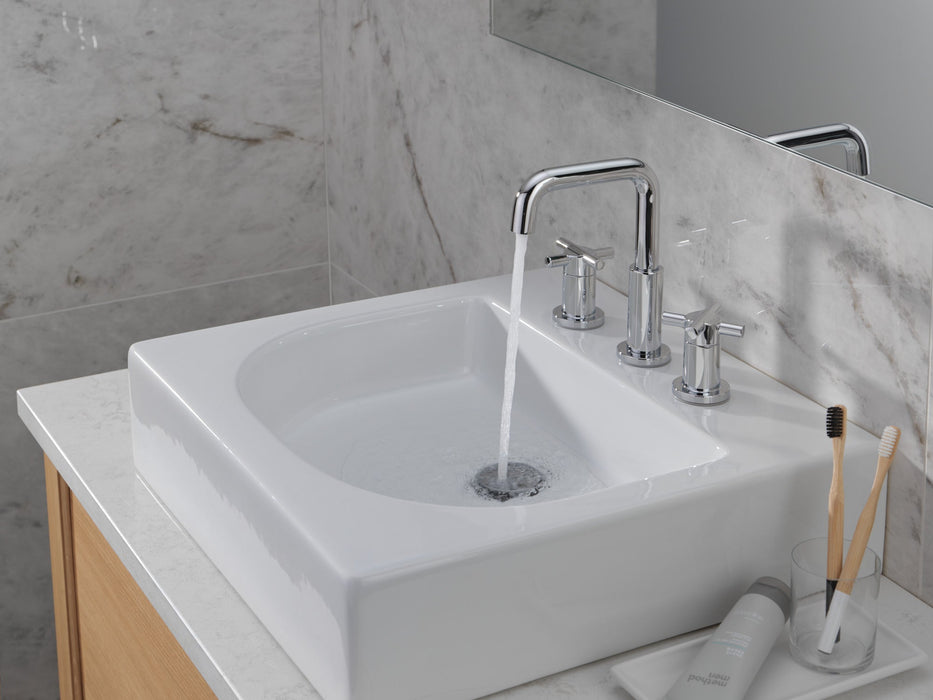 Delta Nicoli 35894LF Two Handle Widespread Bathroom Faucet, chrome - view 3