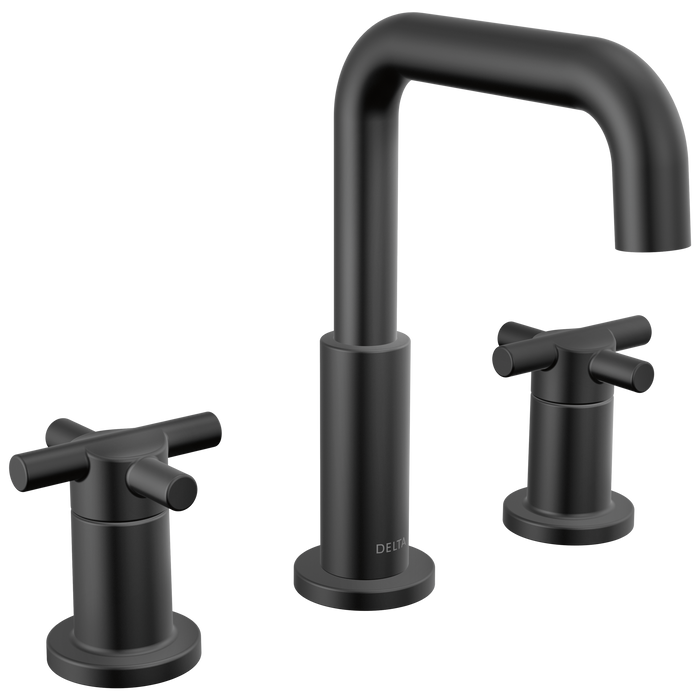 Delta Nicoli 35894LF Two Handle Widespread Bathroom Faucet, matte black