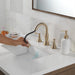 Delta Cassidy 3597 Two Handle Widespread Pull Down Bathroom Faucet, champagne bronze - view 5