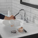 Delta Cassidy 3597 Two Handle Widespread Pull Down Bathroom Faucet, chrome - view 3
