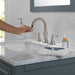 Delta Cassidy 3597 Two Handle Widespread Pull Down Bathroom Faucet, stainless - view 5