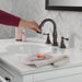 Delta Cassidy 3597 Two Handle Widespread Pull Down Bathroom Faucet, venetian bronze - view 5