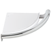 Delta BathSafety 41516 Contemporary Corner Shelf with Assist Bar, chrome