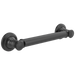 Delta BathSafety 41612 12" Traditional Decorative ADA Grab Bar, matte black
