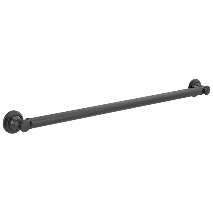 Delta BathSafety 41636 36" Traditional Decorative ADA Grab Bar, matte black
