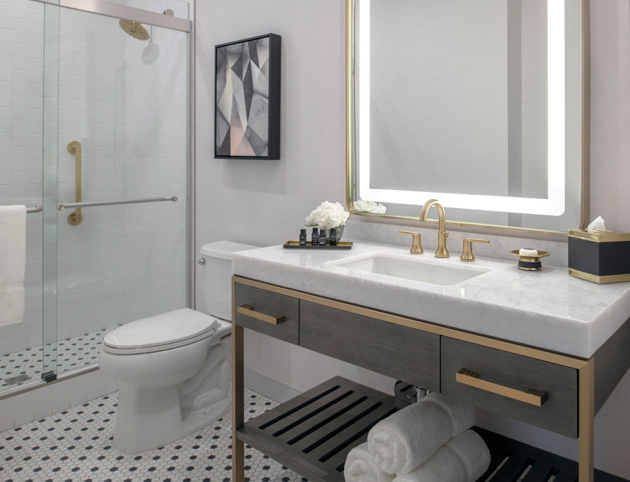 Delta BathSafety 41818 18" Contemporary Decorative ADA Grab Bar, champagne bronze - view 3