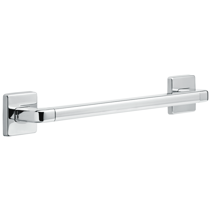 Delta BathSafety 41918 18" Angular Modern Decorative ADA Grab Bar, chrome