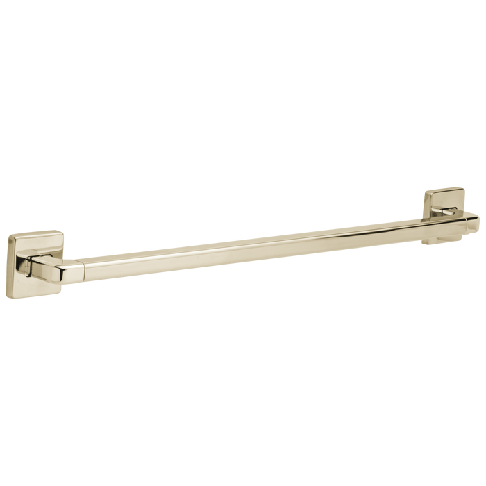 Delta BathSafety 41924 24" Angular Modern Decorative ADA Grab Bar, polished nickel
