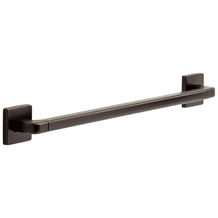 Delta BathSafety 41924 24" Angular Modern Decorative ADA Grab Bar, venetian bronze