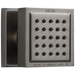 Delta 50150 Surface Mount Body Spray, lumicoat black stainless