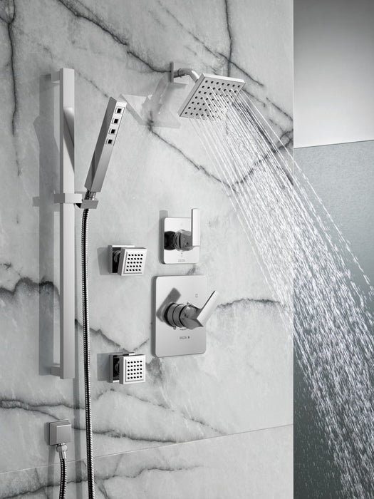 Delta 50150 Surface Mount Body Spray, lumicoat chrome - view 3