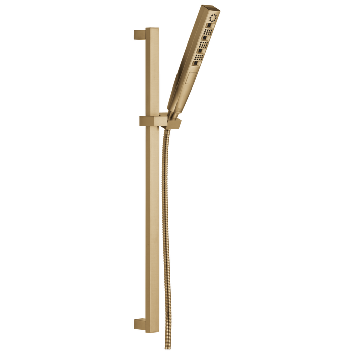 Delta Universal Showering Components 51140 H2OKINETIC Hand Shower 1.75 GPM w/Slide Bar 4S, lumicoat champagne bronze