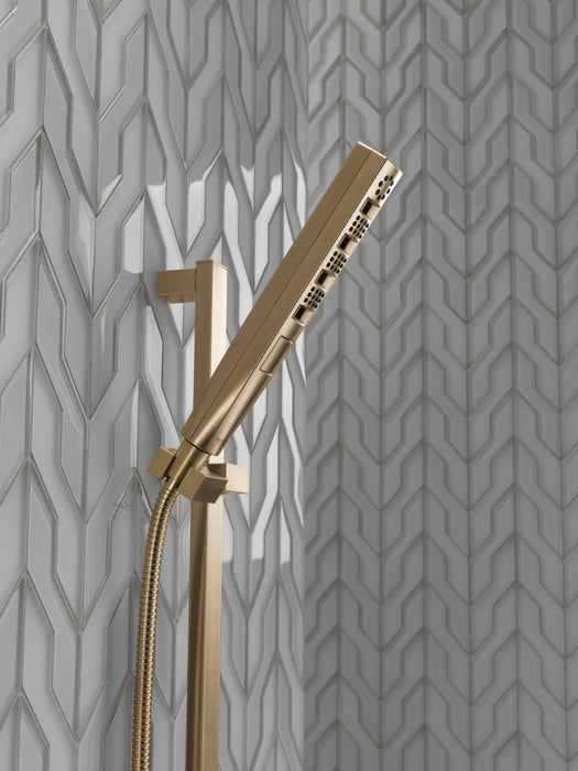 Delta Universal Showering Components 51140 H2OKINETIC Hand Shower 1.75 GPM w/Slide Bar 4S, lumicoat champagne bronze - view 4