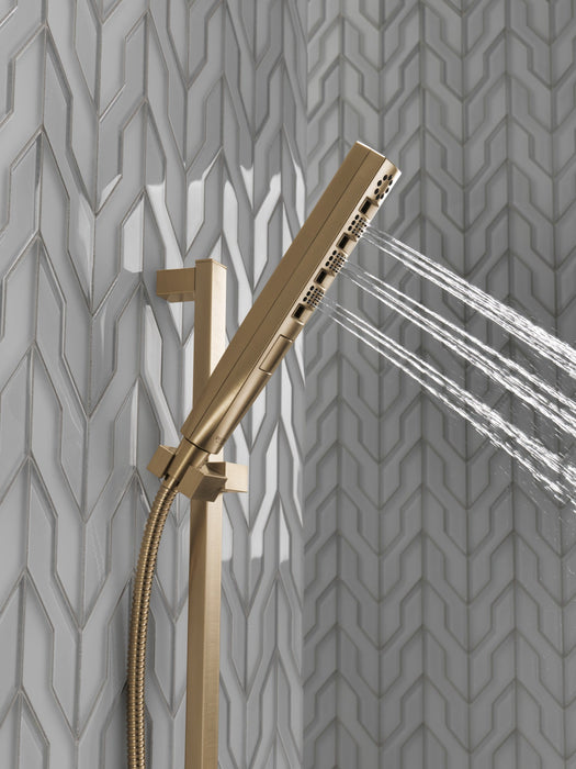 Delta Universal Showering Components 51140 H2OKINETIC Hand Shower 1.75 GPM w/Slide Bar 4S, lumicoat champagne bronze - view 5