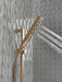 Delta Universal Showering Components 51140 H2OKINETIC Hand Shower 1.75 GPM w/Slide Bar 4S, lumicoat champagne bronze - view 5
