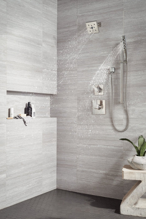 Delta Universal Showering Components 51140 H2OKINETIC Hand Shower 1.75 GPM w/Slide Bar 4S, lumicoat stainless - view 3