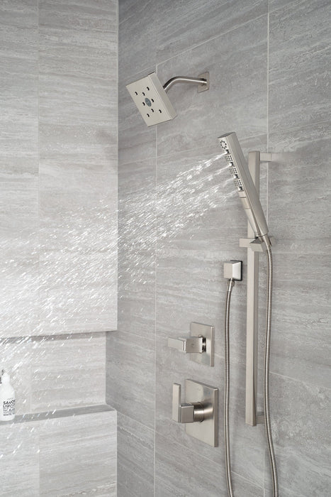 Delta Universal Showering Components 51140 H2OKINETIC Hand Shower 1.75 GPM w/Slide Bar 4S, lumicoat stainless - view 4