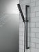 Delta Universal Showering Components 51140 H2OKINETIC Hand Shower 1.75 GPM w/Slide Bar 4S, matte black - view 4