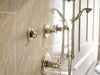 Delta Universal Showering Components 51308 H2OKINETIC 3-Setting Slide Bar Hand Shower, polished nickel - view 4
