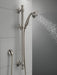 Delta Universal Showering Components 51308 H2OKINETIC 3-Setting Slide Bar Hand Shower, stainless - view 4