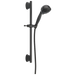 Delta Universal Showering Components 51559 H2OKINETIC 5-Setting Slide Bar Hand Shower, matte black