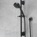 Delta Universal Showering Components 51559 H2OKINETIC 5-Setting Slide Bar Hand Shower, matte black - view 3