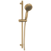 Delta Universal Showering Components 51584 7-Setting Slide Bar Hand Shower with Cleaning Spray, lumicoat champagne bronze