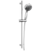 Delta Universal Showering Components 51584 7-Setting Slide Bar Hand Shower with Cleaning Spray, lumicoat chrome