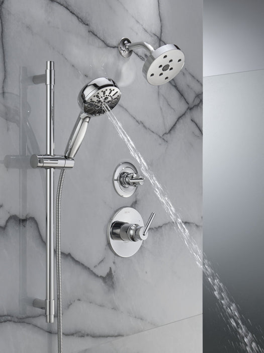 Delta Universal Showering Components 51584 7-Setting Slide Bar Hand Shower with Cleaning Spray, lumicoat chrome - view 3