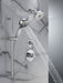 Delta Universal Showering Components 51584 7-Setting Slide Bar Hand Shower with Cleaning Spray, lumicoat chrome - view 4
