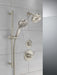 Delta Universal Showering Components 51584 7-Setting Slide Bar Hand Shower with Cleaning Spray, lumicoat stainless - view 3