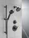 Delta Universal Showering Components 51584 7-Setting Slide Bar Hand Shower with Cleaning Spray, matte black - view 5