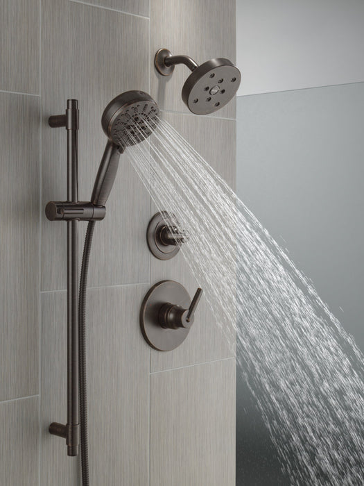 Delta Universal Showering Components 51584 7-Setting Slide Bar Hand Shower with Cleaning Spray, venetian bronze - view 5