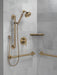 Delta Universal Showering Components 51600 Adjustable Slide Bar / Grab Bar Assembly with Elbow, champagne bronze - view 3
