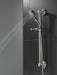 Delta Universal Showering Components 51900 ActivTouch 9-Setting Hand Shower with Traditional Slide Bar / Grab Bar,...