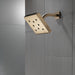Delta Universal Showering Components 52171 H2OKINETIC Single-Setting Metal Raincan Shower Head, lumicoat champagne bronze...