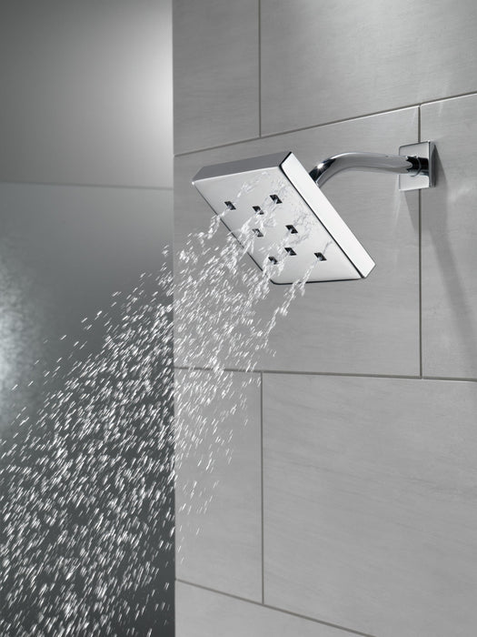 Delta Universal Showering Components 52171 H2OKINETIC Single-Setting Metal Raincan Shower Head, lumicoat chrome - view 3