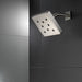 Delta Universal Showering Components 52171 H2OKINETIC Single-Setting Metal Raincan Shower Head, lumicoat stainless - view 3