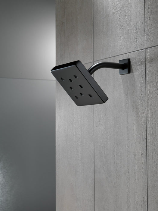 Delta Universal Showering Components 52171 H2OKINETIC Single-Setting Metal Raincan Shower Head, matte black - view 4