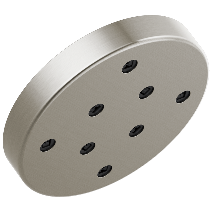Delta Universal Showering Components 52175 H2OKINETIC Single-Setting Metal Raincan Shower Head, lumicoat stainless
