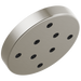 Delta Universal Showering Components 52175 H2OKINETIC Single-Setting Metal Raincan Shower Head, lumicoat stainless