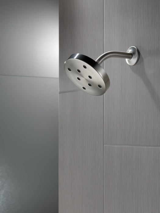 Delta Universal Showering Components 52175 H2OKINETIC Single-Setting Metal Raincan Shower Head, lumicoat stainless - view 4